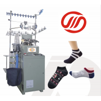 6FP computerzied jacquard socks knitting machine