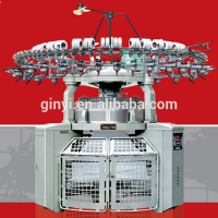 High speed pattern jacquard knitting machine