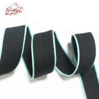 2cm width 0.5mm thickness high quality high elastic knit wholesale ribbon for Bag/Garment/Shoe