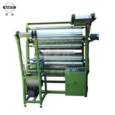 Narrow fabric webbing tape starching automatic ironing machine