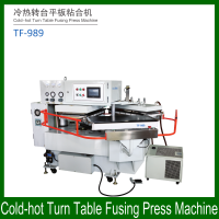 New research cold-hot transfer table fusing press machine have haih quality