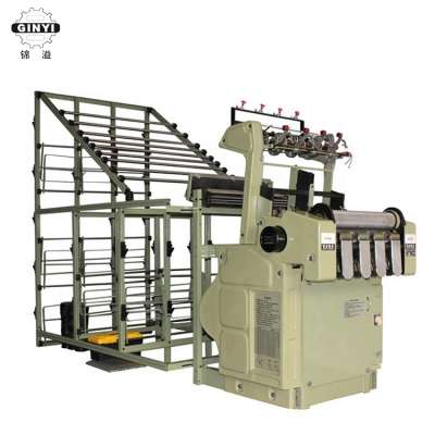 Ginyi Elastic Band Needle Loom Machine Price, Automatic Weaving Machines Ribbon Making Machine